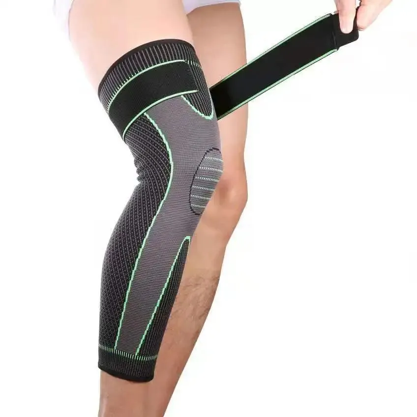 1Pc Leg Knee Support Protectors Knee Support Brace Compression Long Full Legs Sleeve Arthritis Relief Running Gym Sport Knee Pad