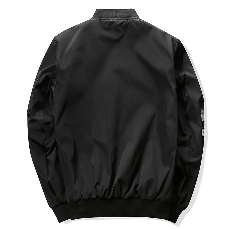 AENC Lettering Hype Bomber Jacket