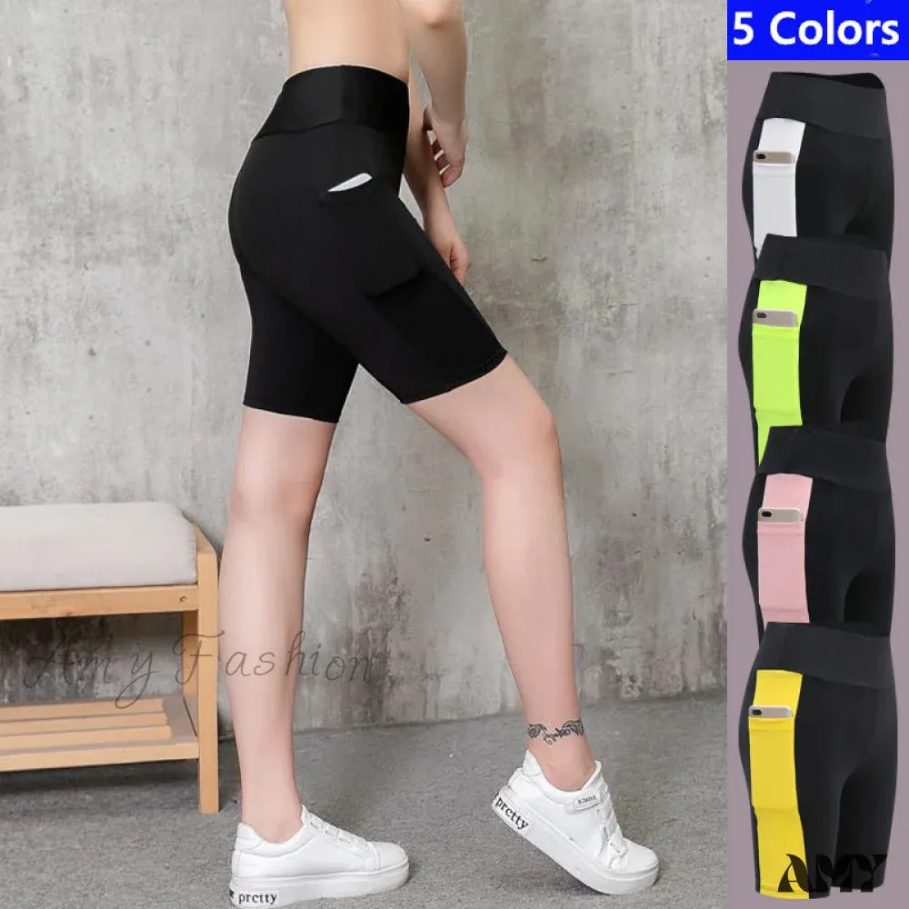 Amy Fashion - Yoga Pants Gym Pants Sports Running Shorts