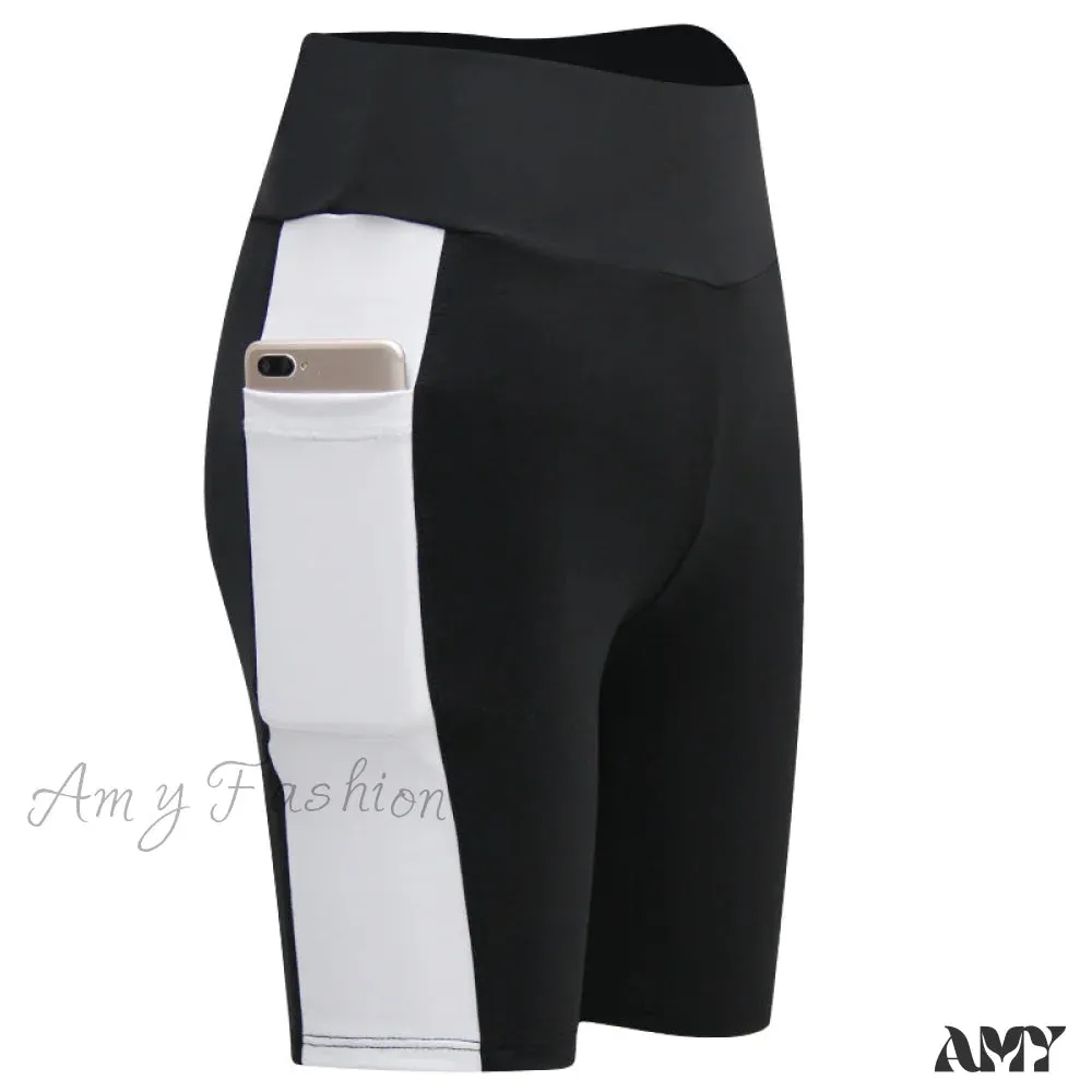 Amy Fashion - Yoga Pants Gym Pants Sports Running Shorts