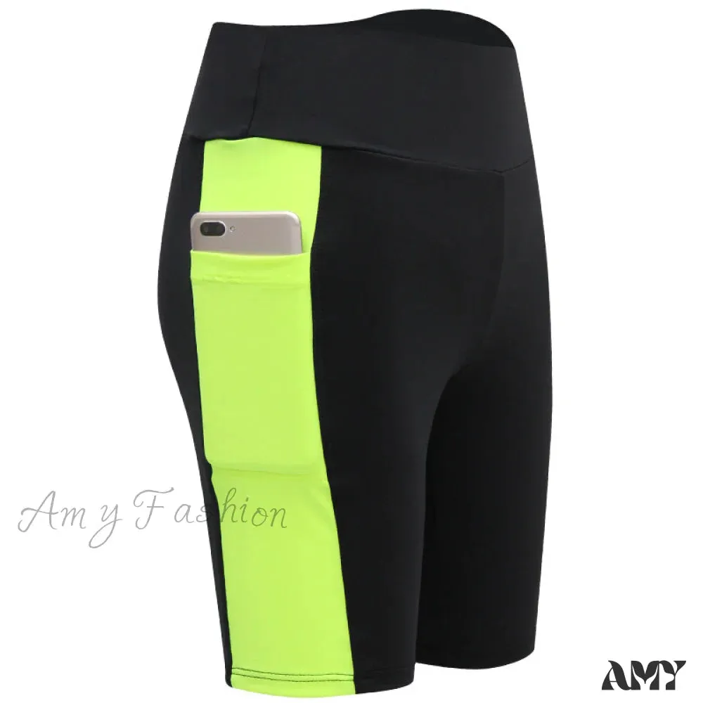 Amy Fashion - Yoga Pants Gym Pants Sports Running Shorts