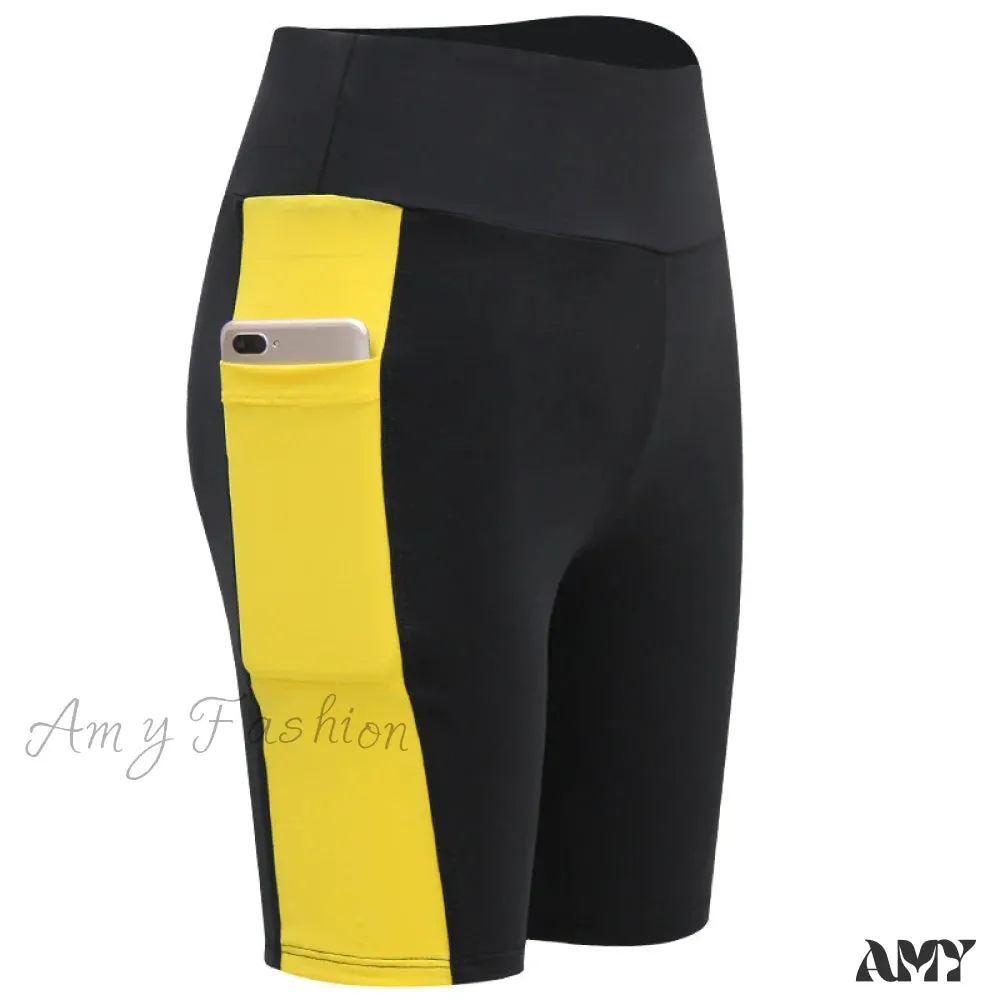 Amy Fashion - Yoga Pants Gym Pants Sports Running Shorts