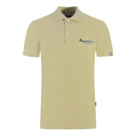 Aquascutum London Classic Beige Polo Shirt