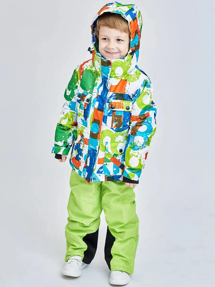 Baby Boy Insulated Snow Jacket Waterproof