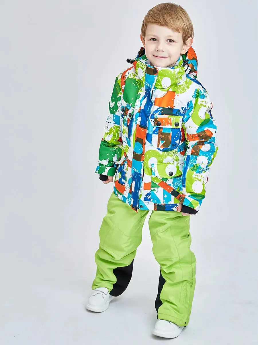 Baby Boy Insulated Snow Jacket Waterproof