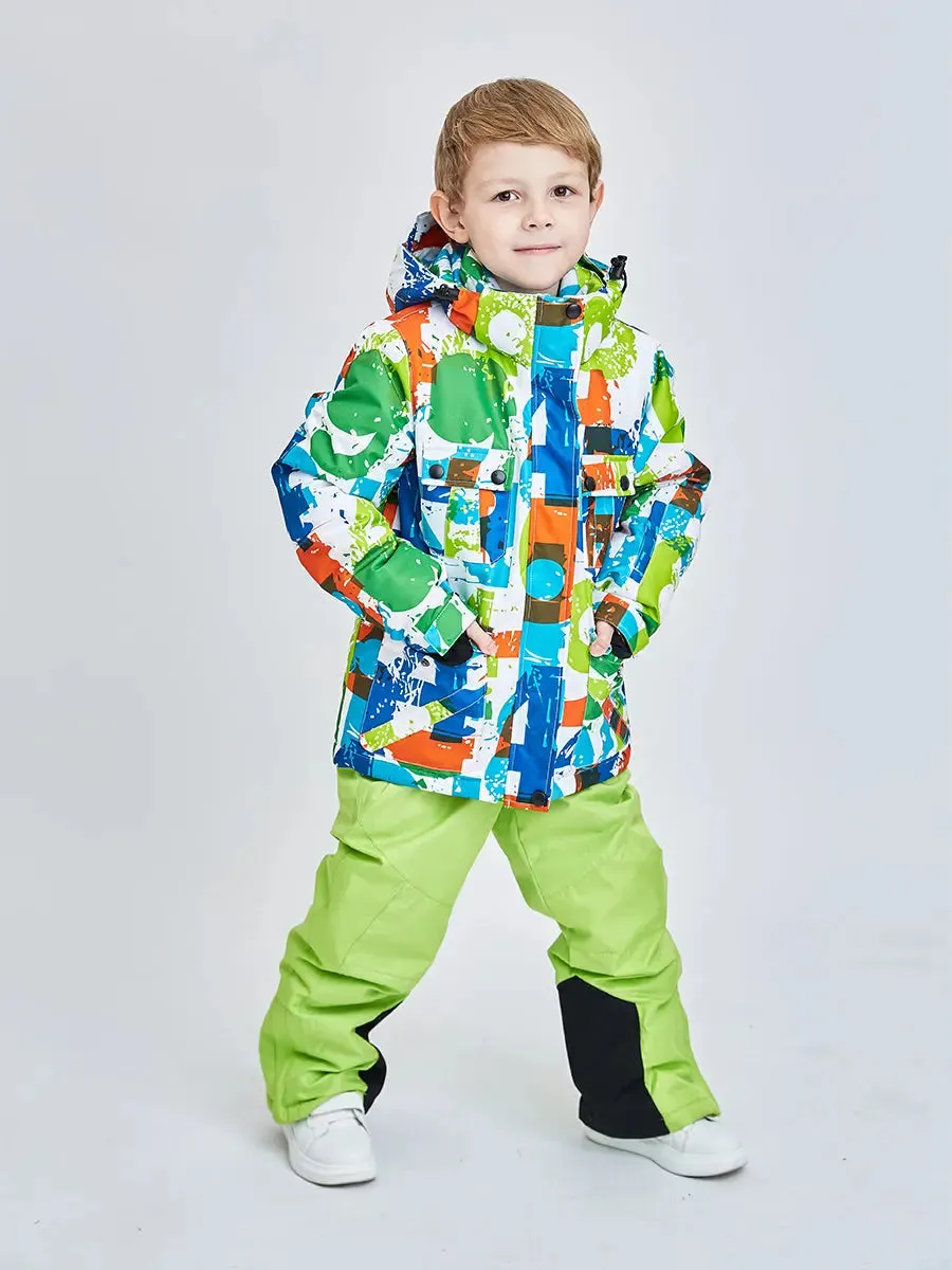 Baby Boy Insulated Snow Jacket Waterproof