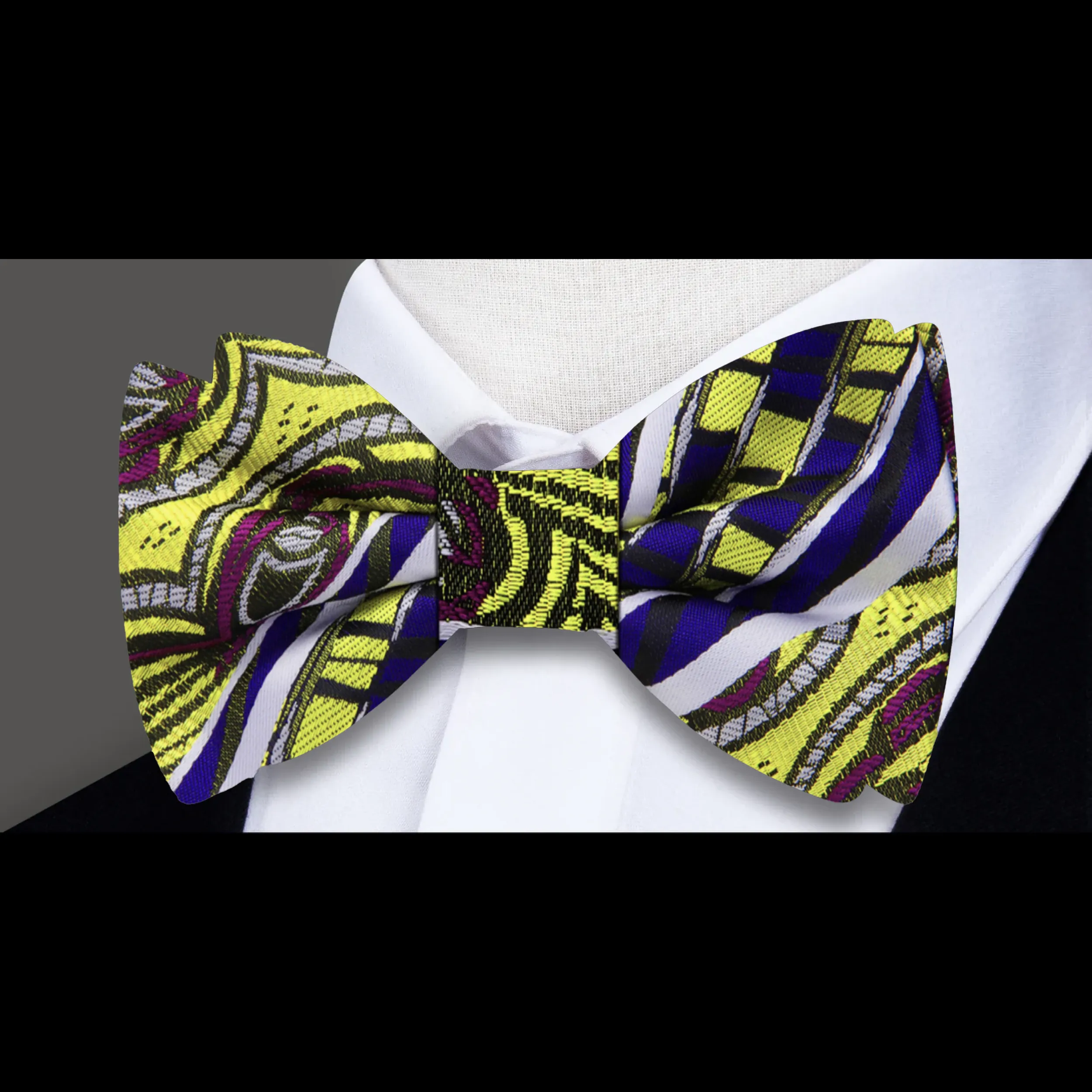 Batik Type Pre-Tied Bow Tie