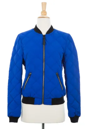 Cathy Lightweight Down Bomber Jacket