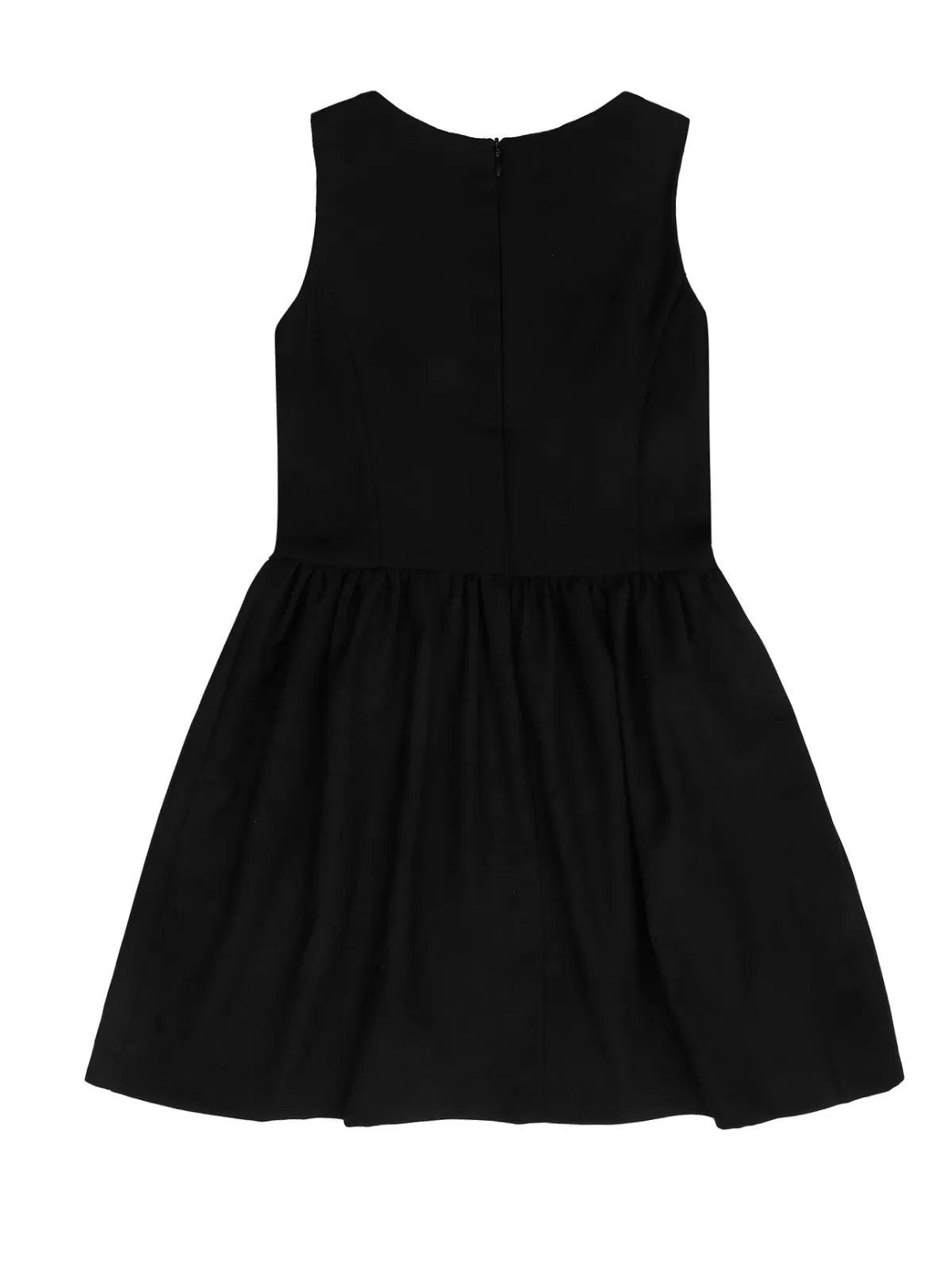 Classic Black Bow Accent A-Line Dress by Kids Couture