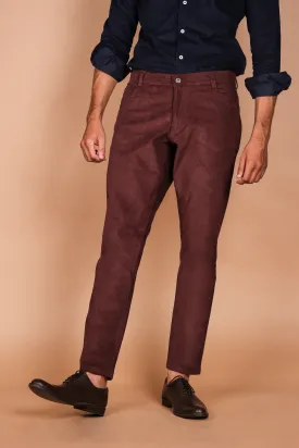 Coffee Brown Five Pocket Corduroy Trousers