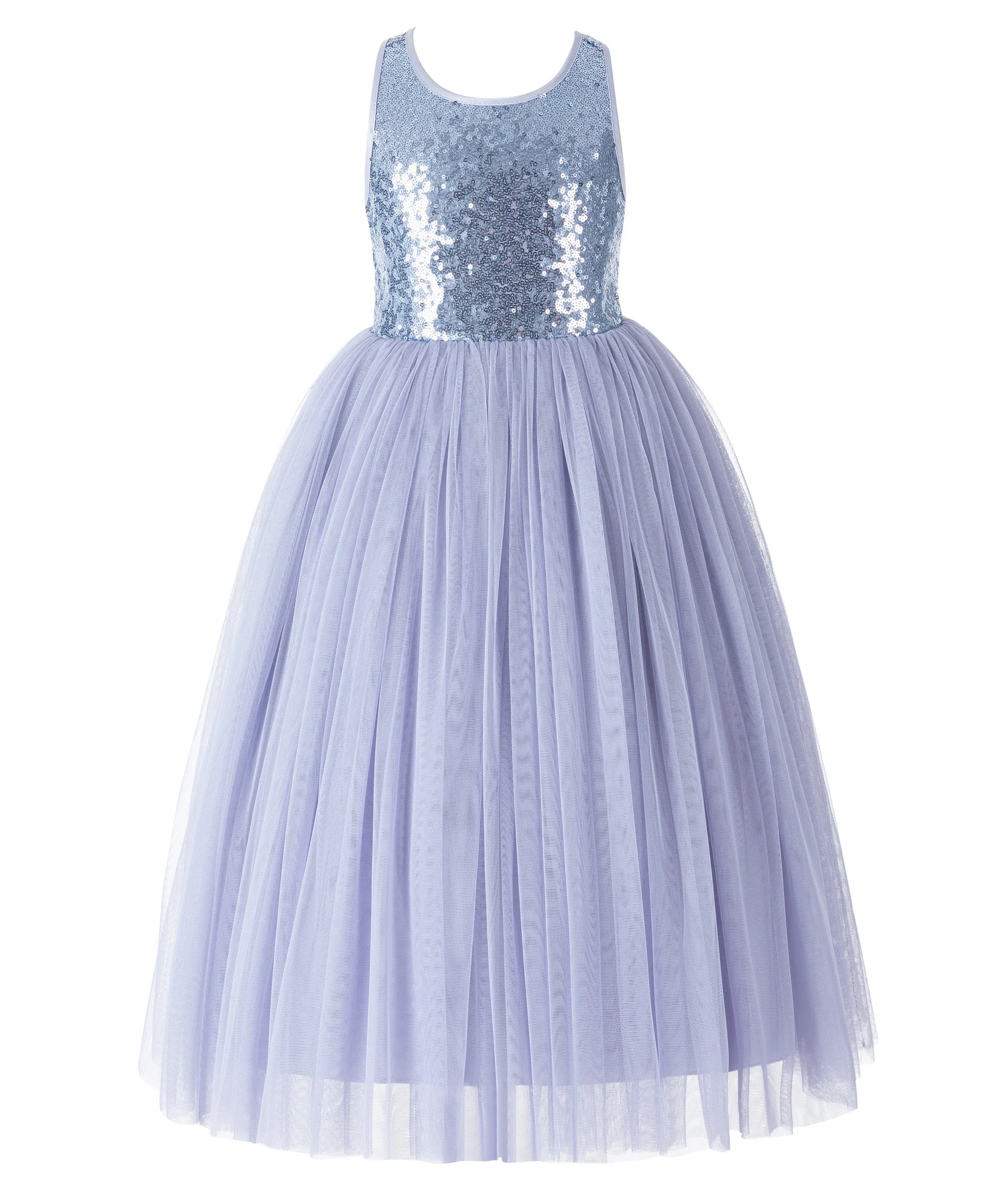 Crossed Straps A-Line Flower Girl Dress Junior Bridesmaid Dresses Formal Special Occasions 177(2)