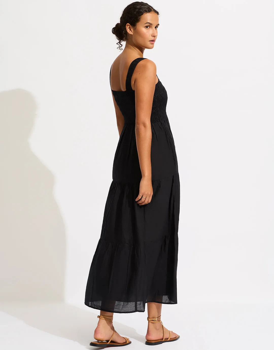 Faithful Midi Dress - Black