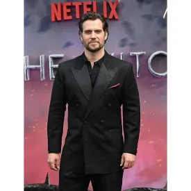 Geralt Of Rivia Henry Cavill Black Suit