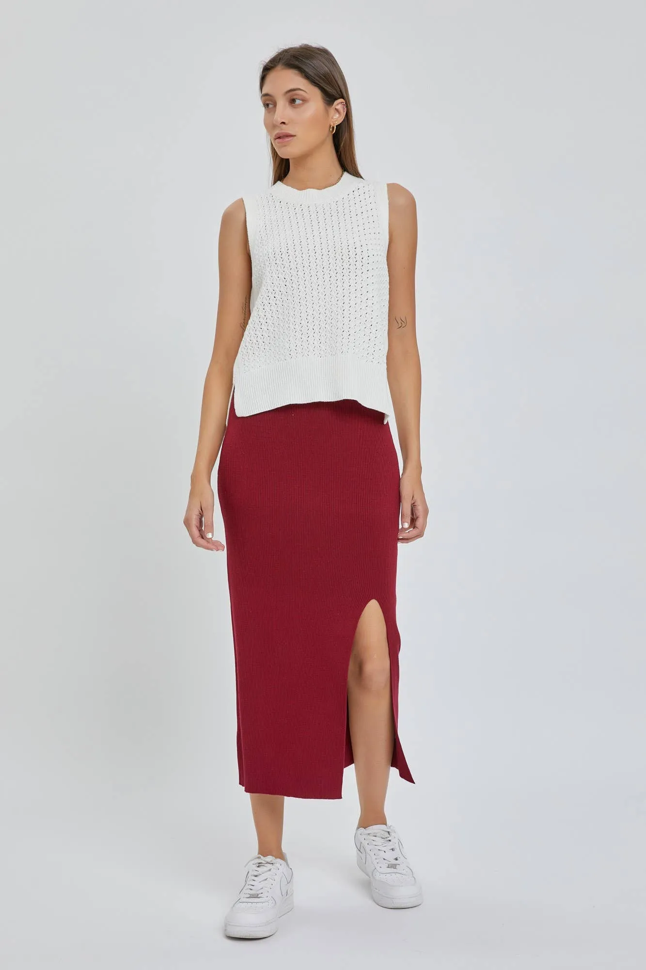 Go for It Midi Skirt