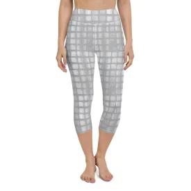 Grey Encounter Women's Capri Yoga Pants