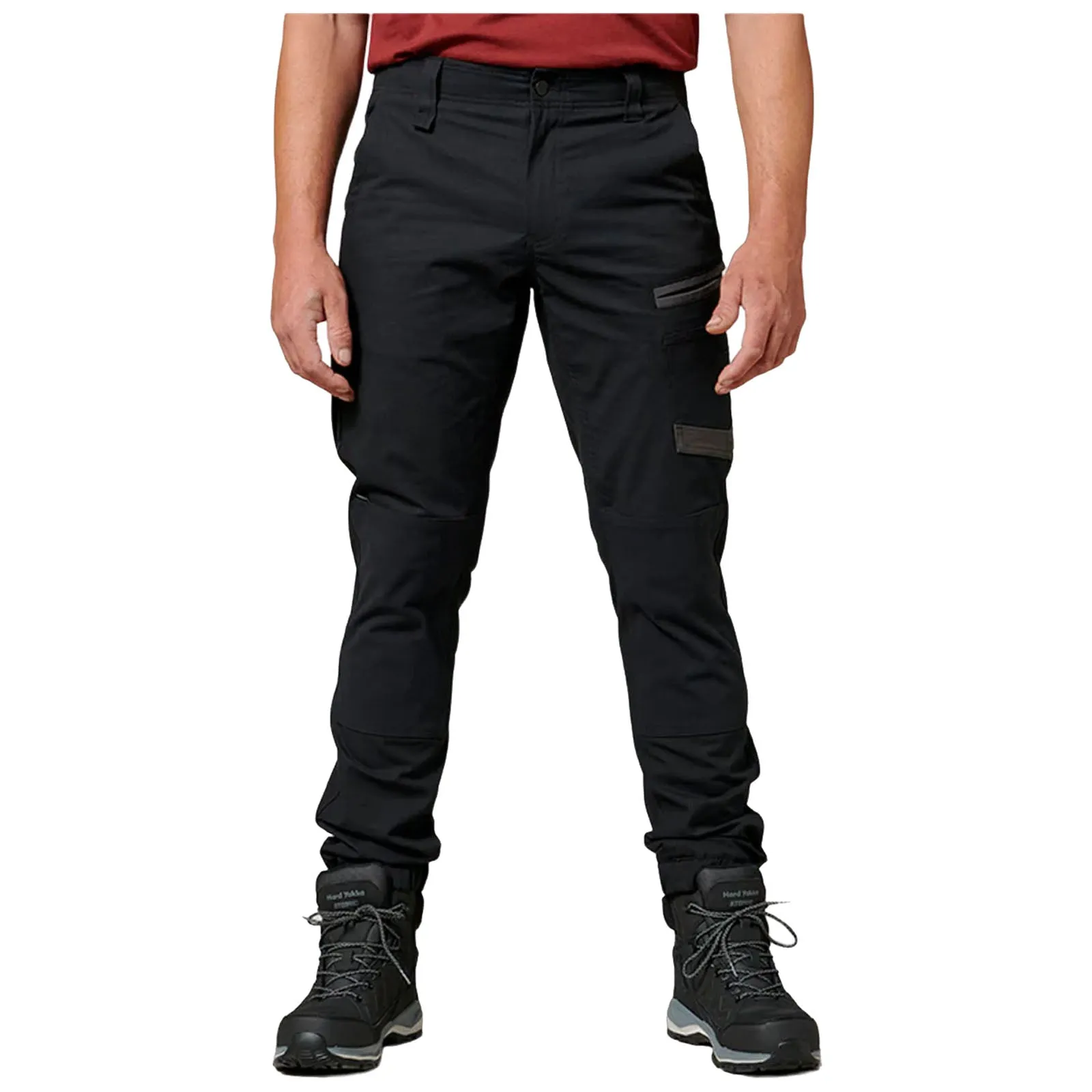 Hard Yakka Mens Raptor Active Cuffed Work Trousers