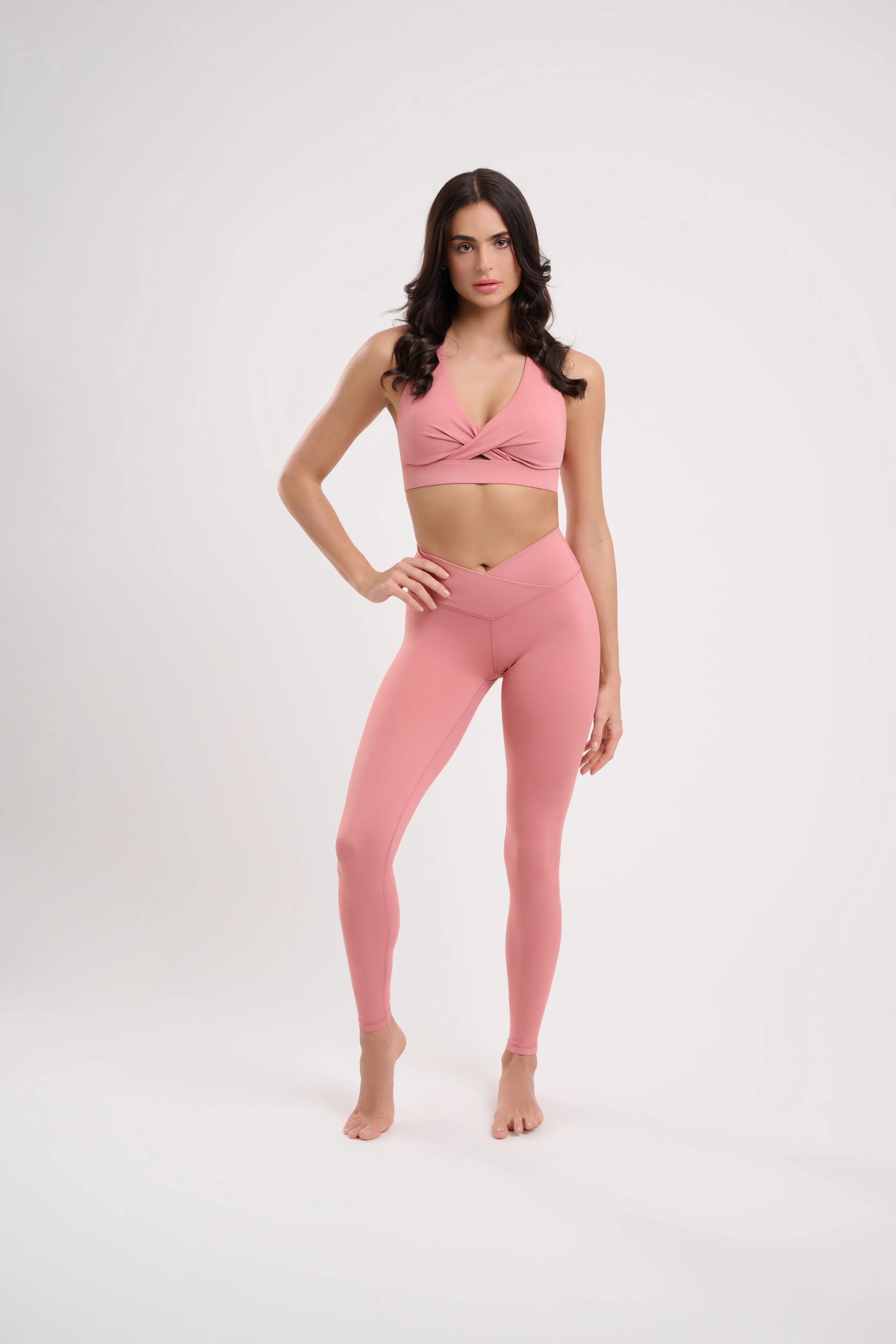 Iris Wrap Leggings Watermelon Pink