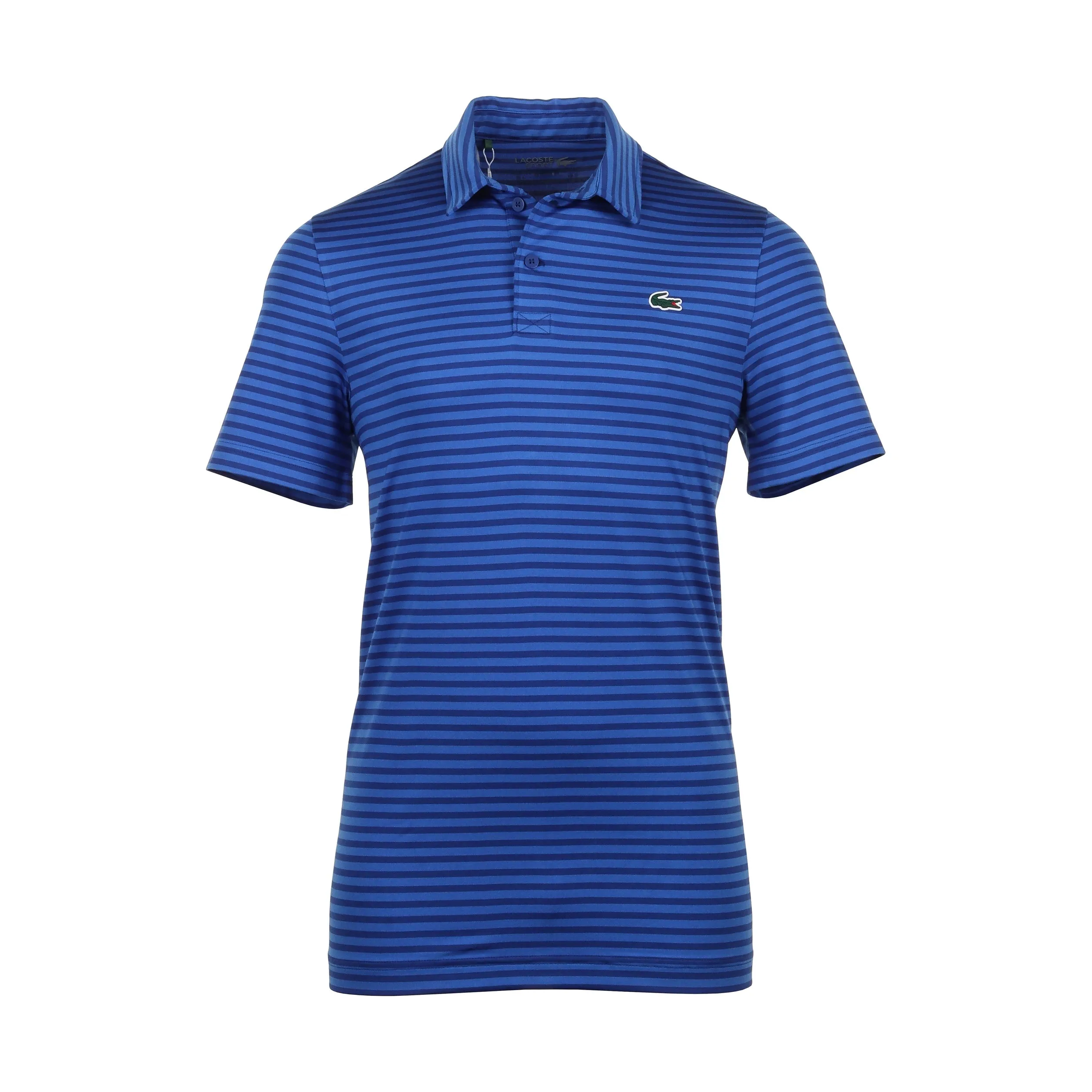 Lacoste Golf All Over Stripe Polo Shirt SS24