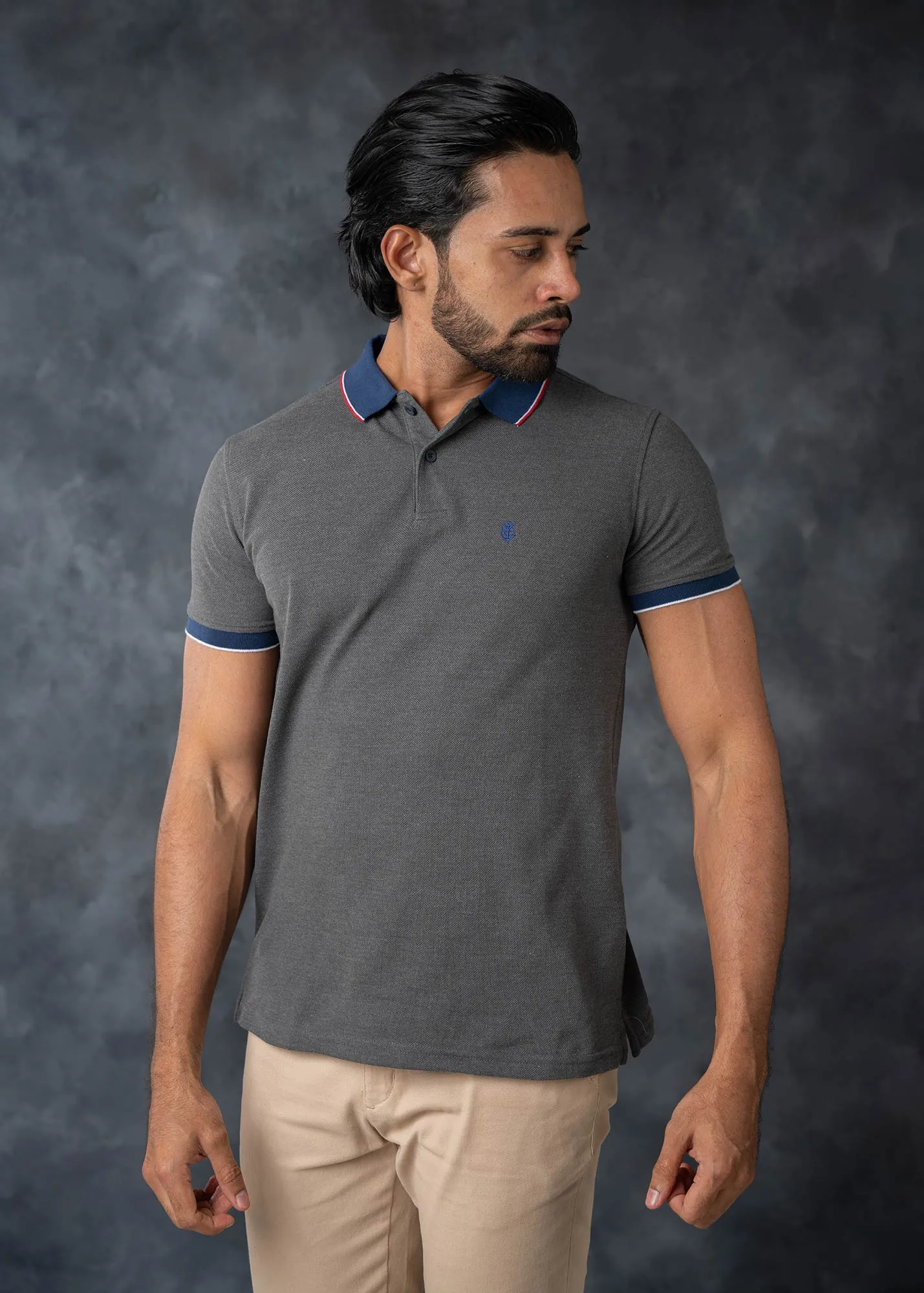 LCY | CONRAST TWIN TIPPED BASIC POLO