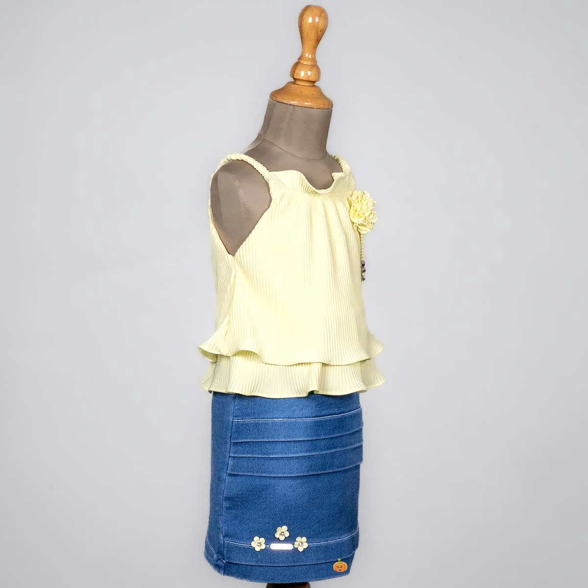 Lemon Midi for Girls with Sling Bag