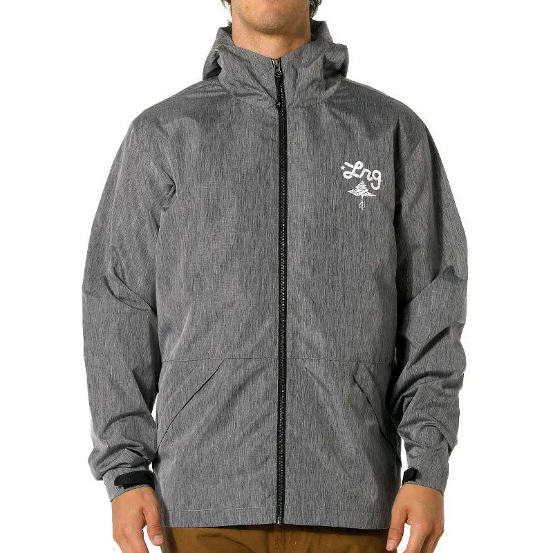 Lrg RC Windbreaker Jacket Grey Black