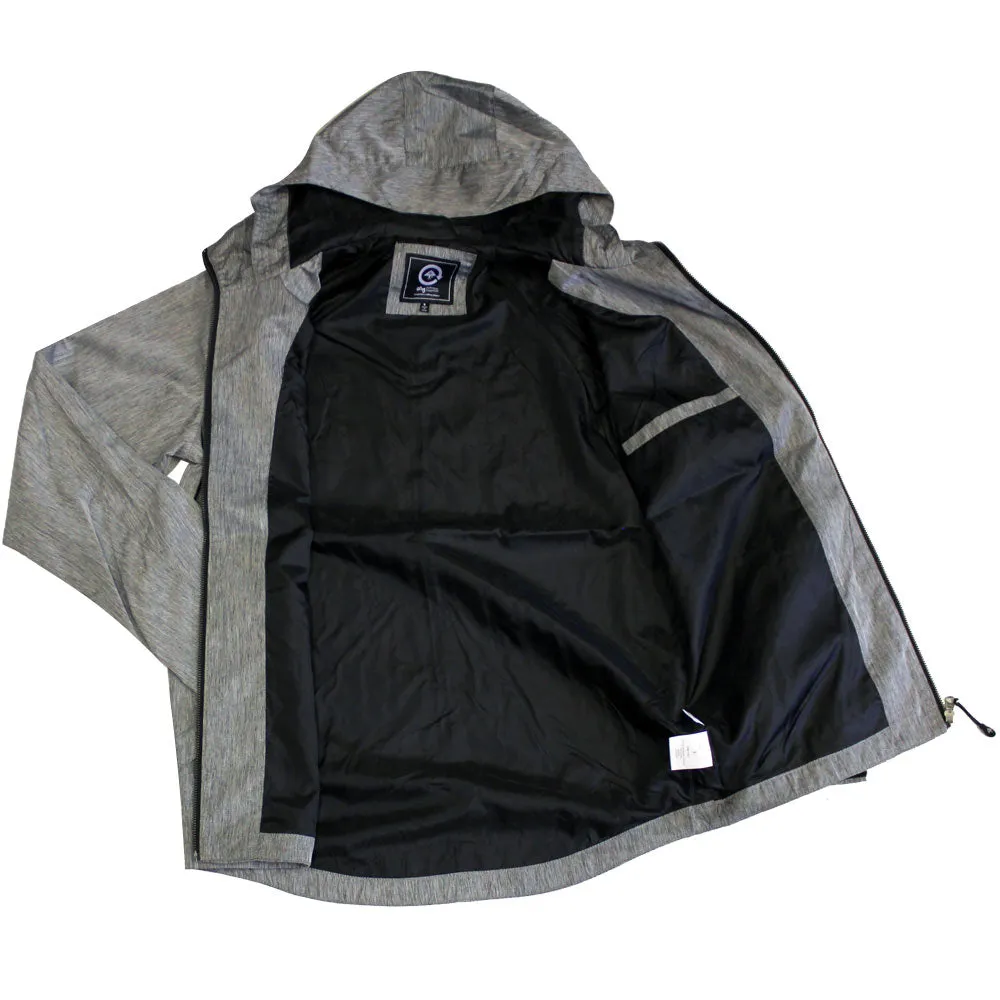 Lrg RC Windbreaker Jacket Grey Black