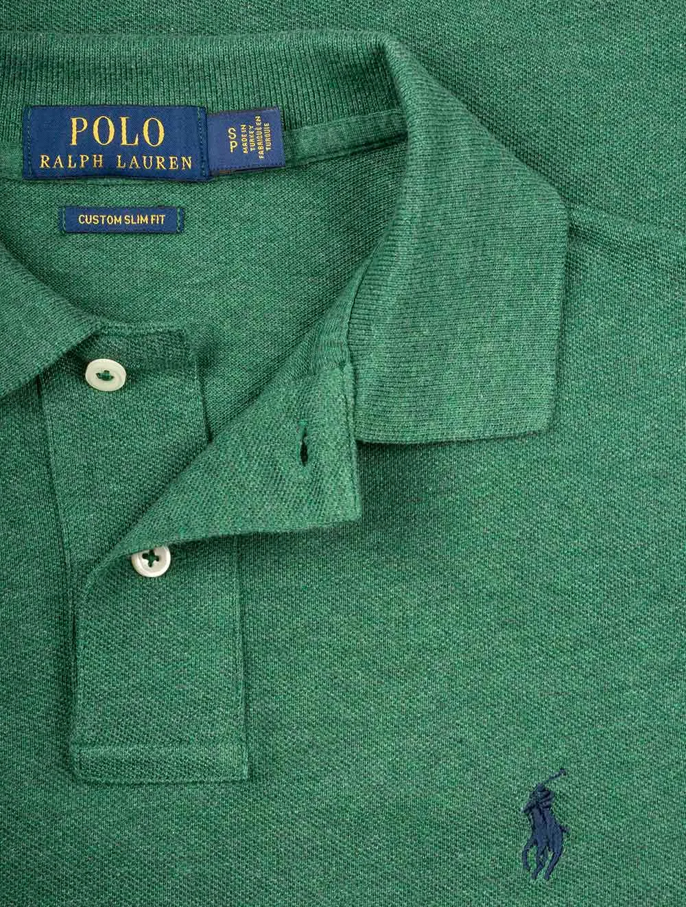 Mesh Polo Shirt Green