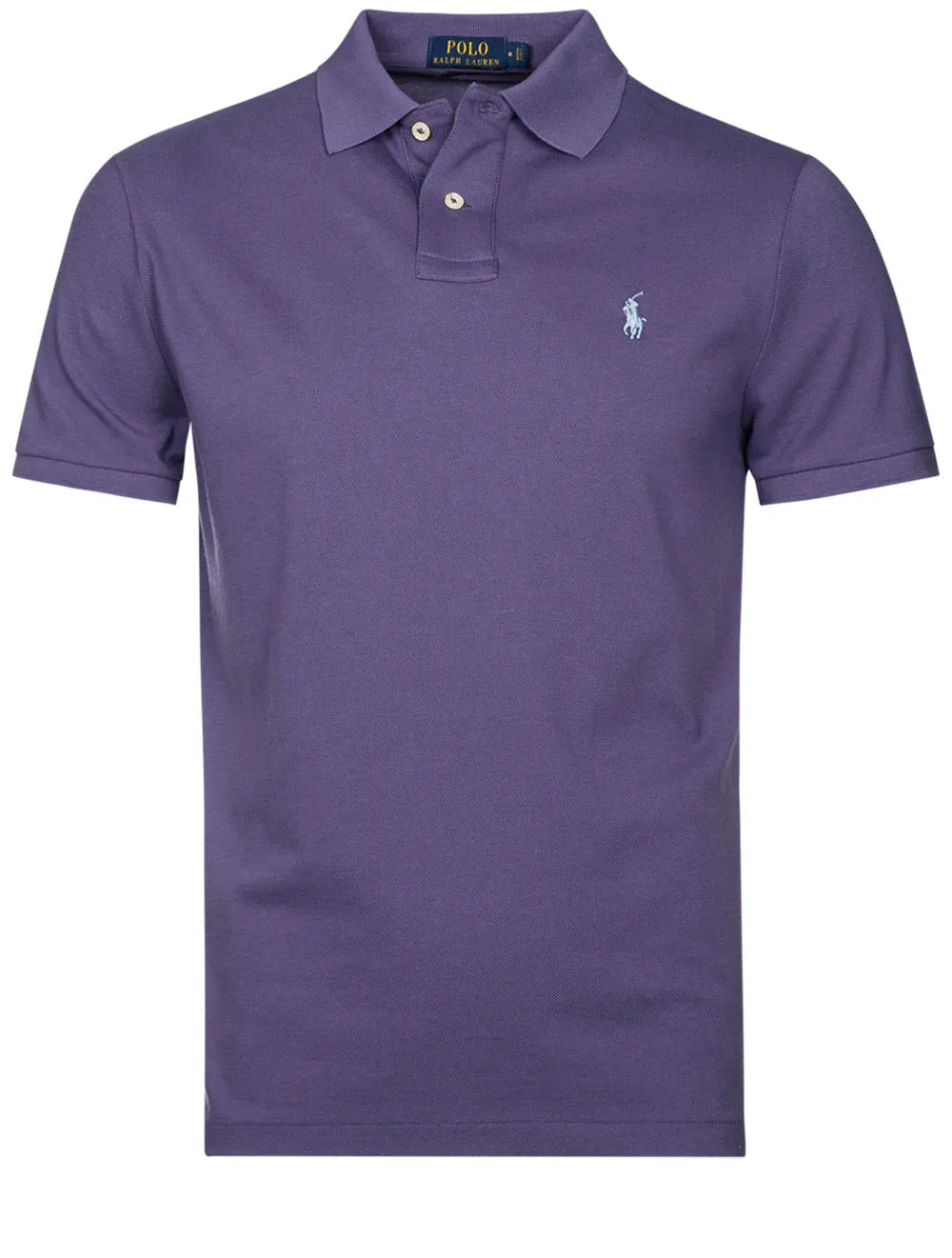 Mesh Polo Shirt Purple