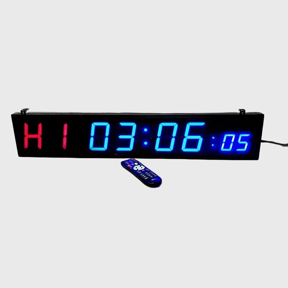 MORGAN 8-DIGIT LED CROSS FUNCTIONAL FITNESS TIMER