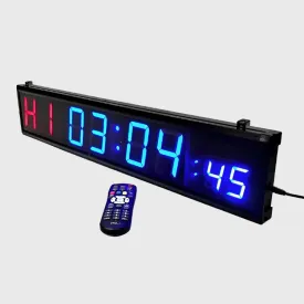 MORGAN 8-DIGIT LED CROSS FUNCTIONAL FITNESS TIMER