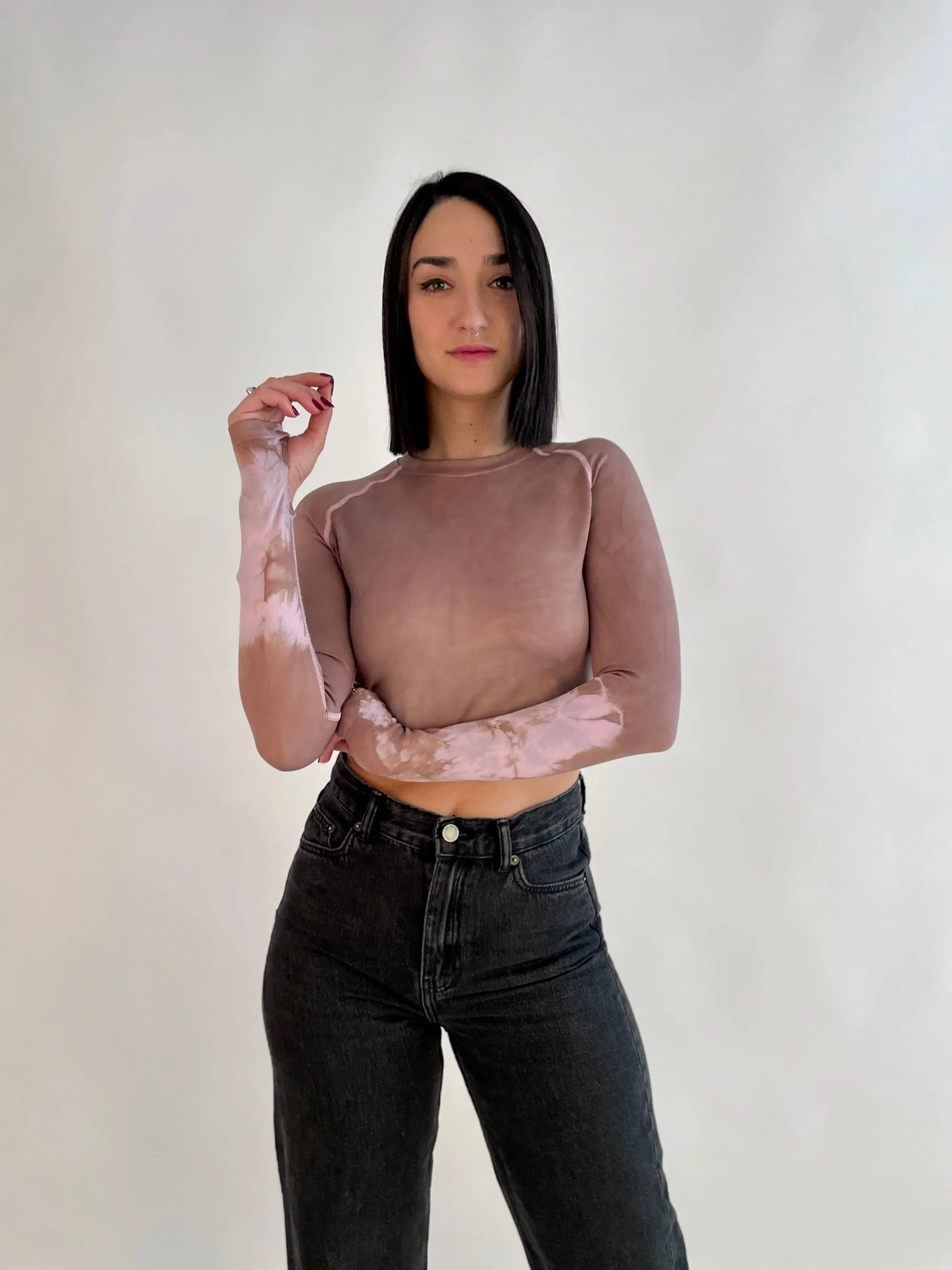 Pink Fade - Crop Top