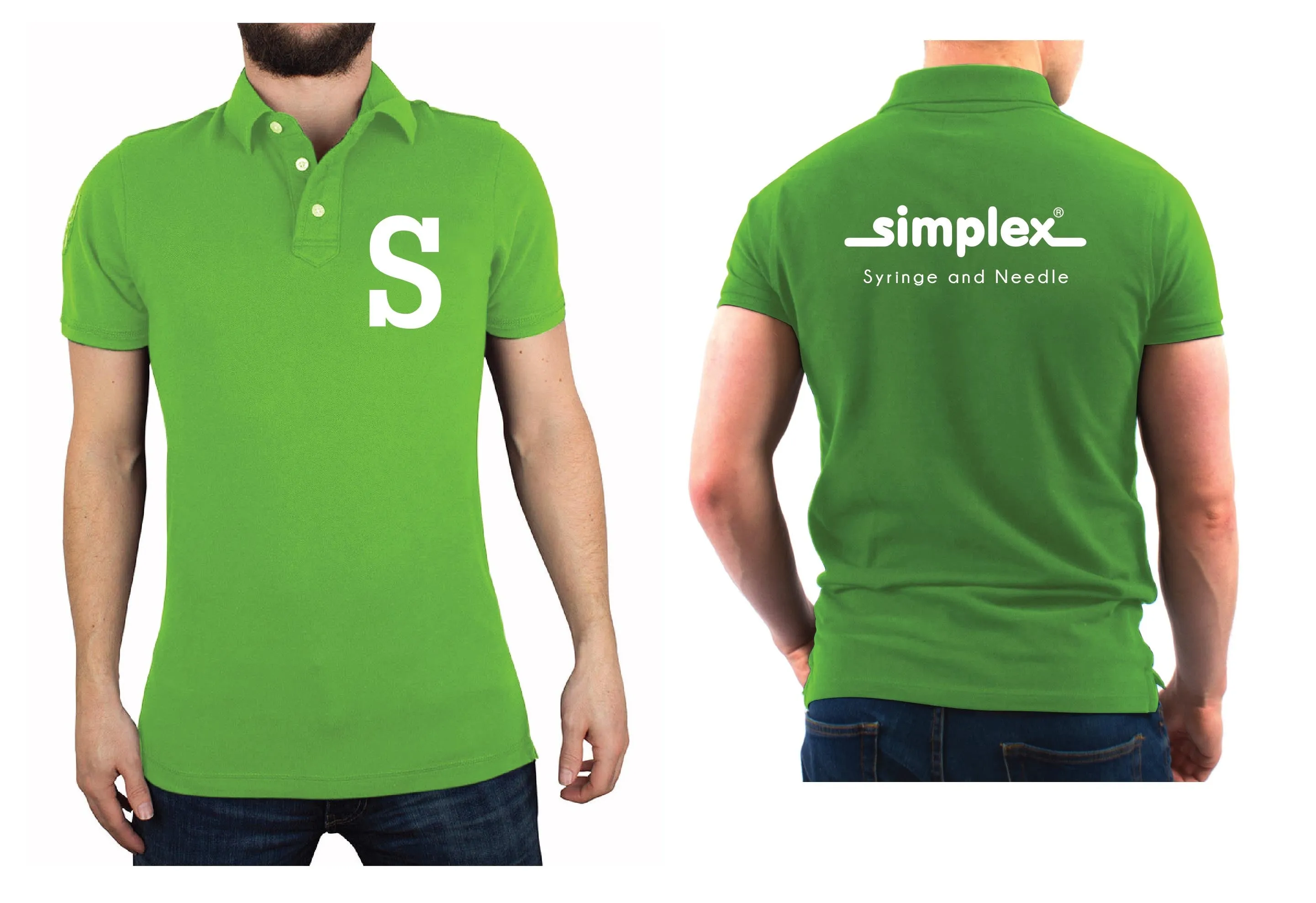 Plain HC Poloshirt (Winner/Target/Lifeline) with Embroidery (1 color front, 1 color back) VAT Inclusive