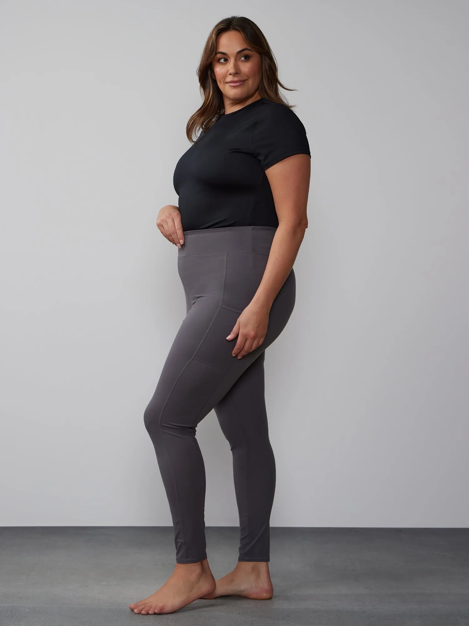 Plus High Rise Yoga Leggings