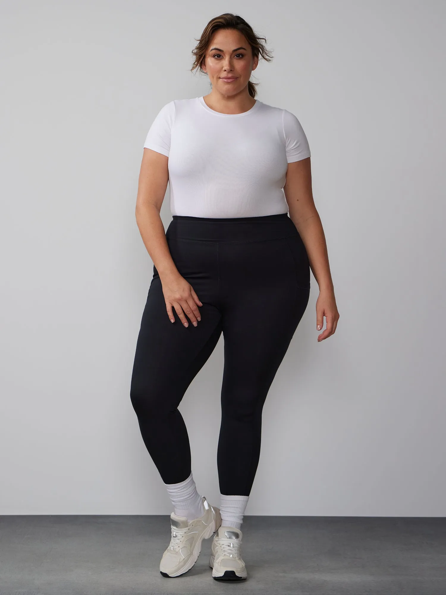 Plus High Rise Yoga Leggings