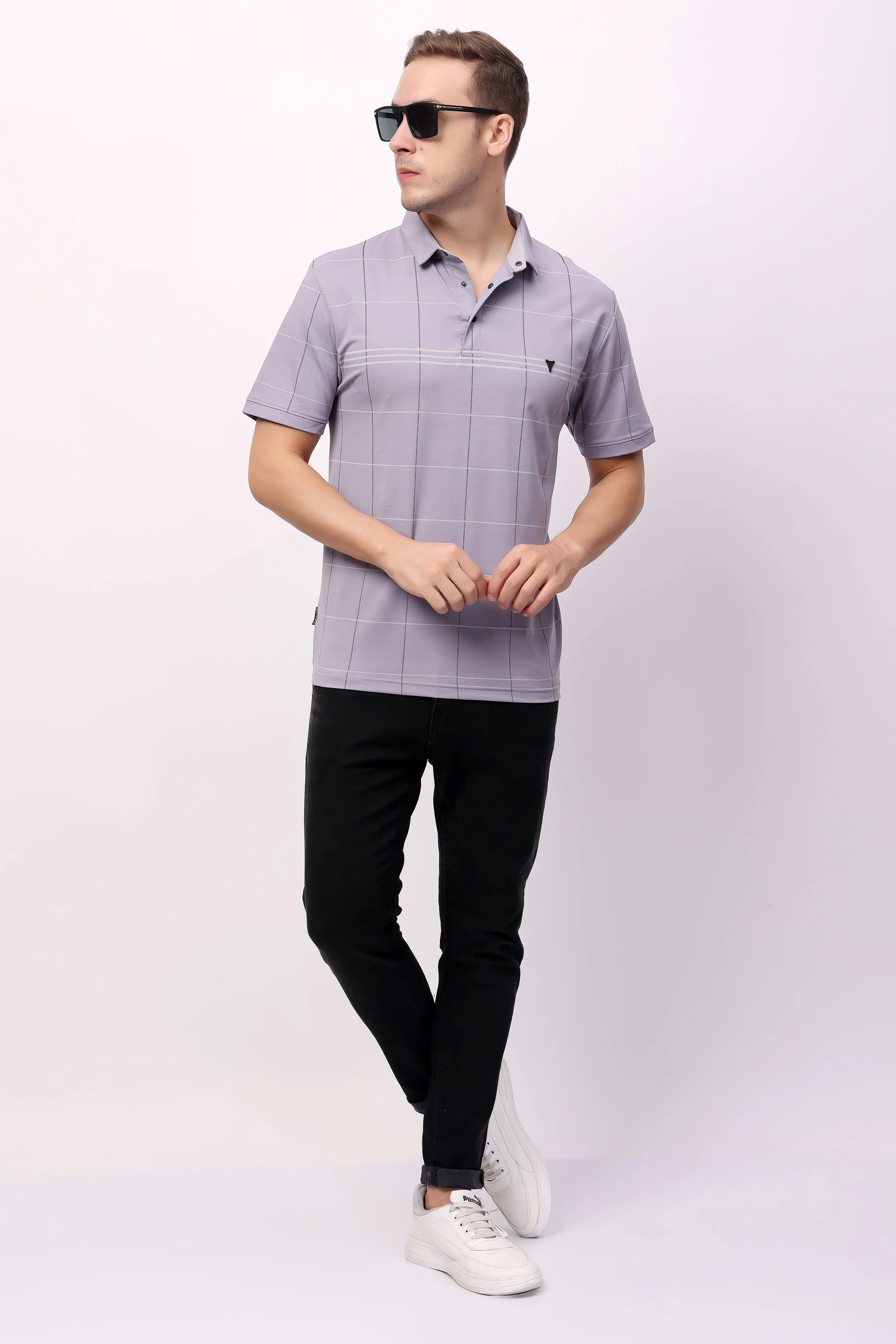 Stylox Stripes Polo T-shirt