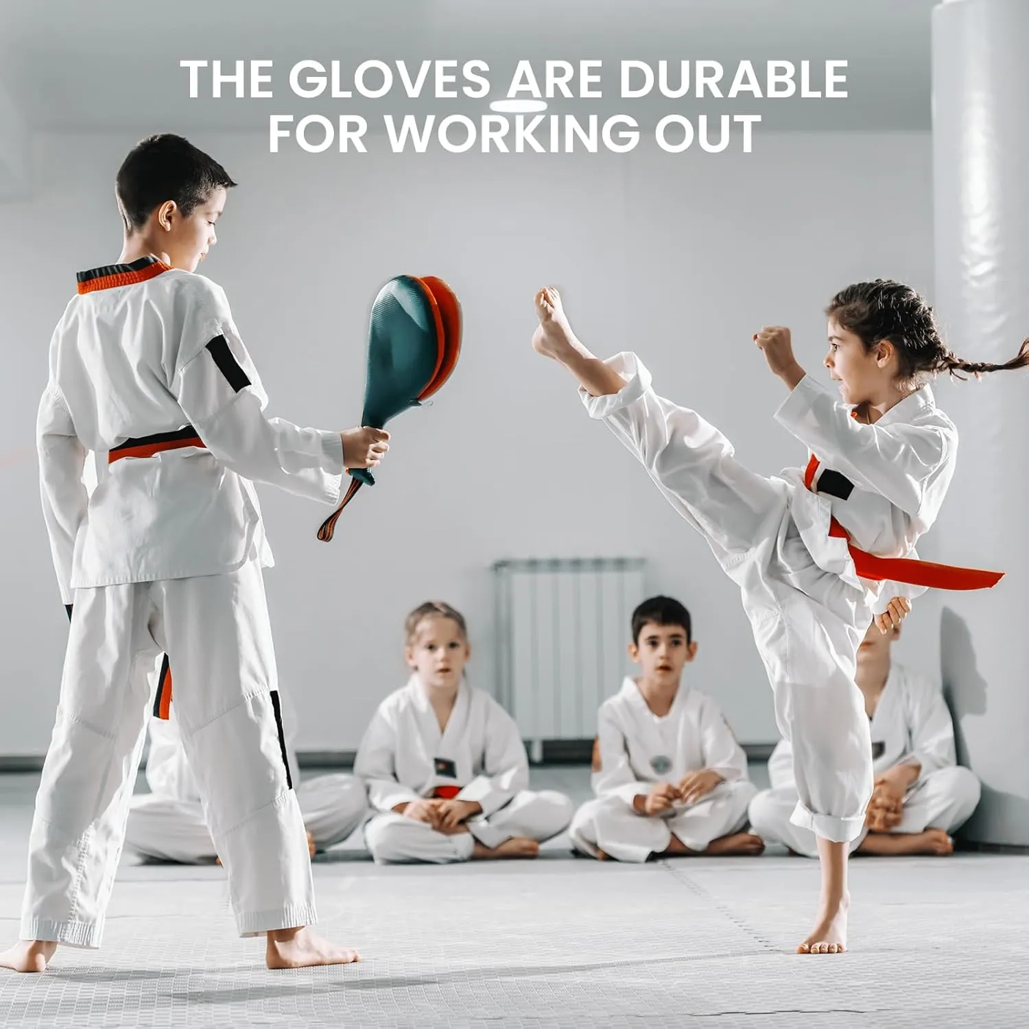 Taekwondo Sparring Gear Gloves and Foot Protectors