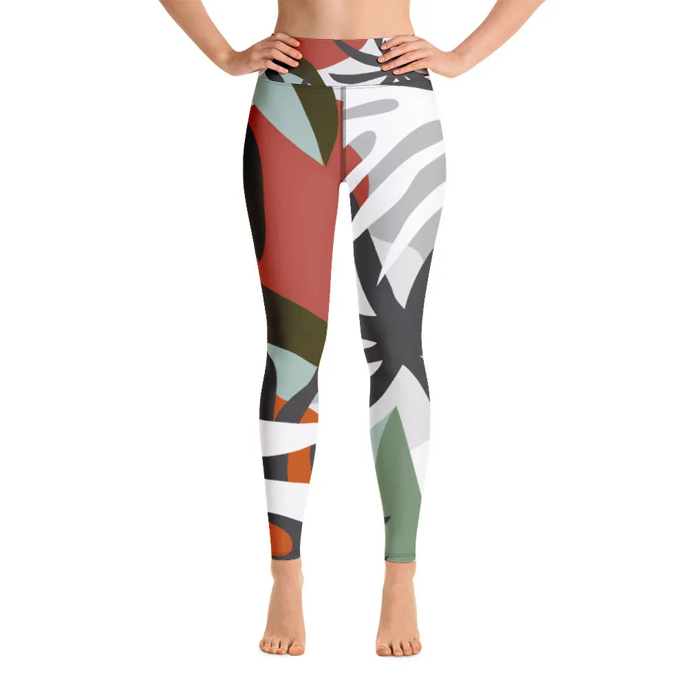 Tropical Yoga Leggings