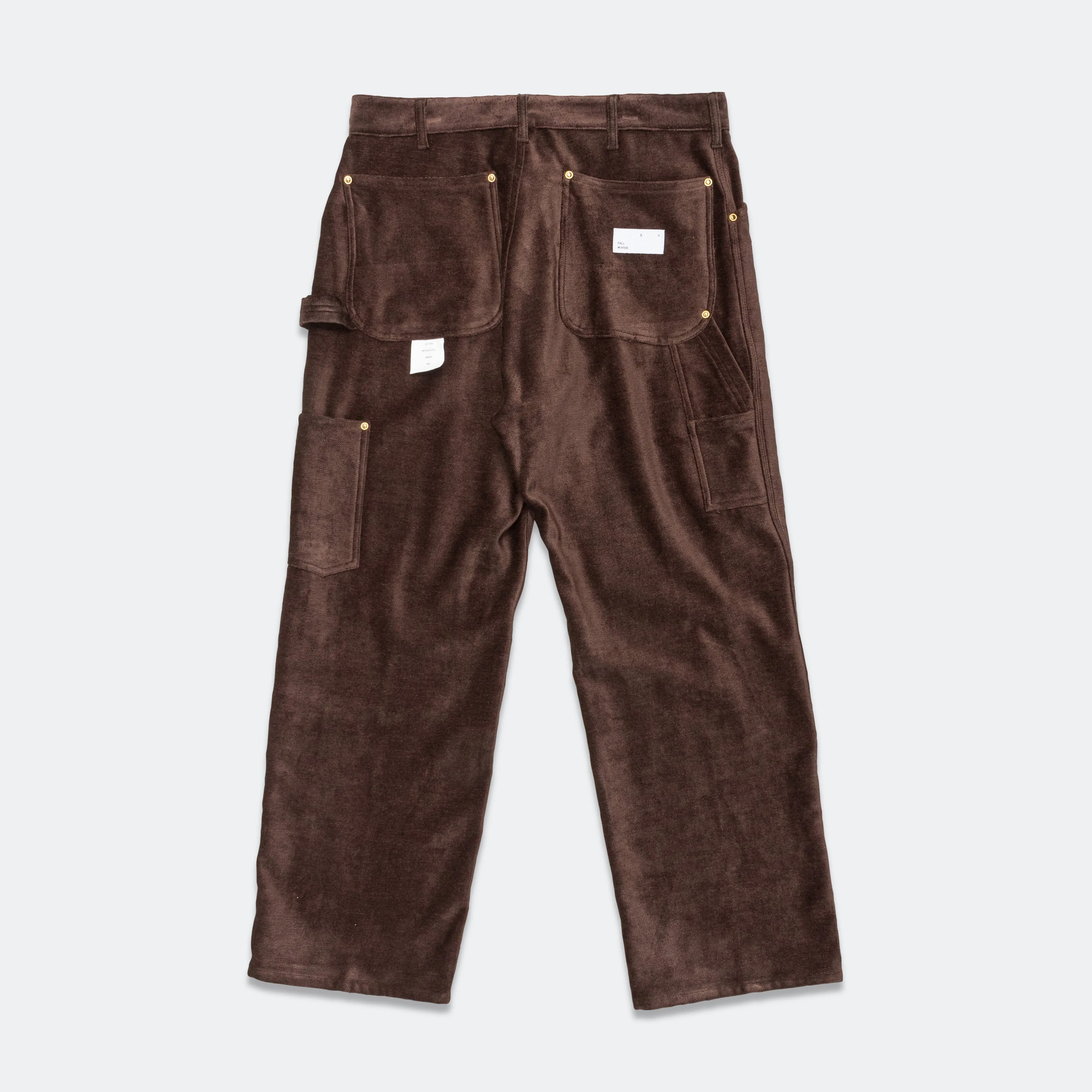 Utility Pant - Brown Twill Chenille