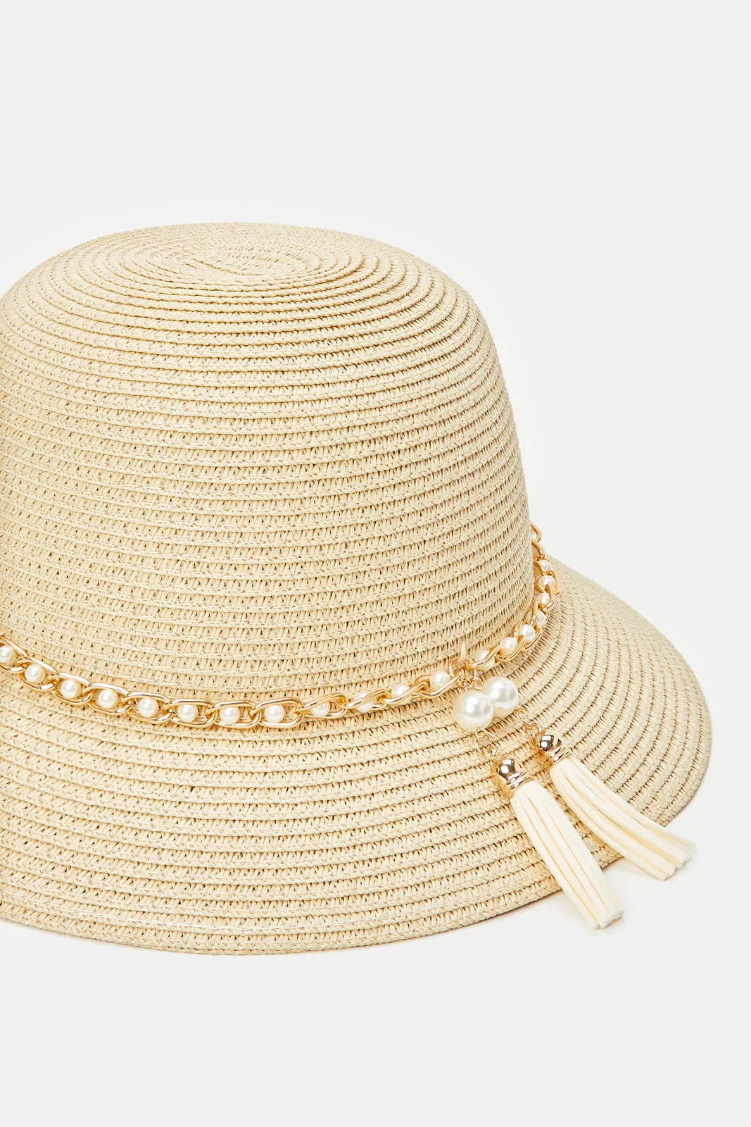 Women Band Embellished Hat