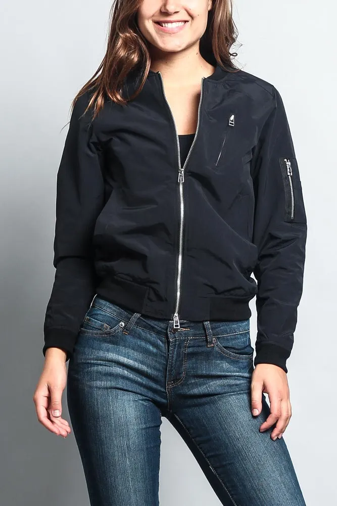 Women's Lightweight Bomber Jacket