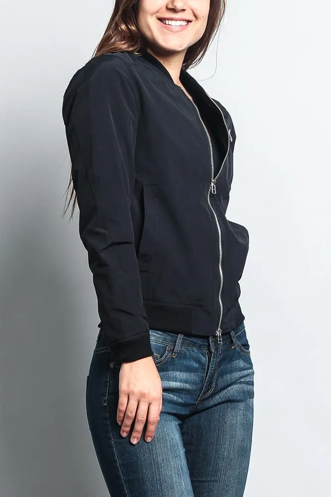 Women's Lightweight Bomber Jacket