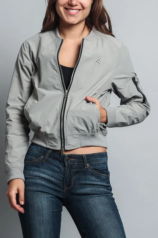 Women's Lightweight Bomber Jacket