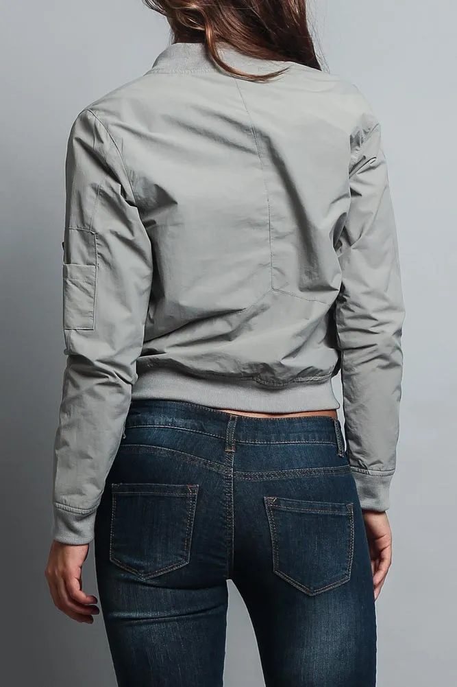 Women's Lightweight Bomber Jacket