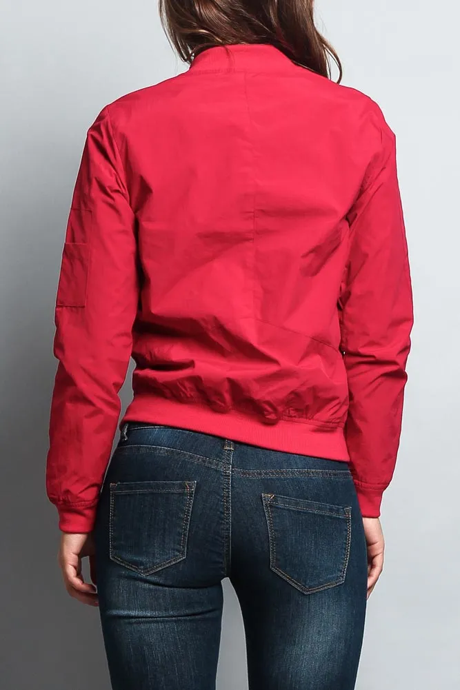 Women's Lightweight Bomber Jacket