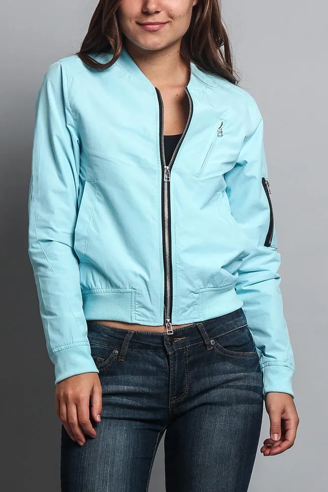 Women's Lightweight Bomber Jacket