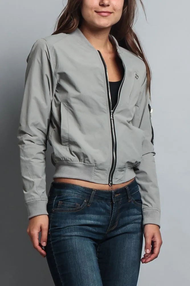 Women's Lightweight Bomber Jacket